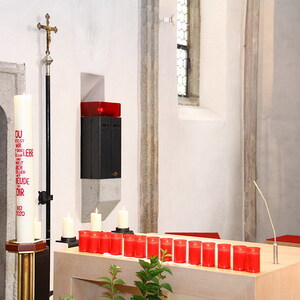 Segnung des neuen Urnengartens