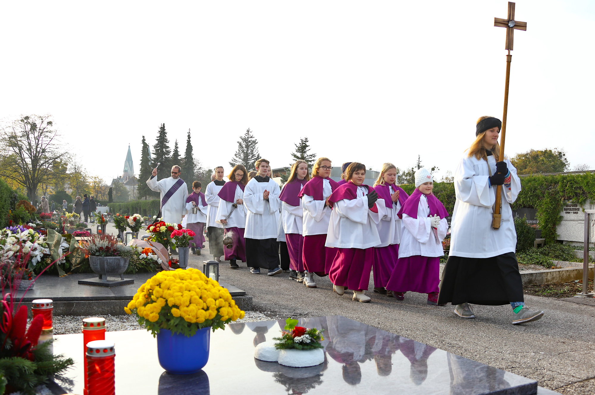 Gräbersegnung am 01.11.2019