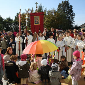 Erntedankfest und Pfarrhofsegnung 2011