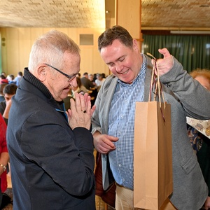 Seine Geburtstagsfeier