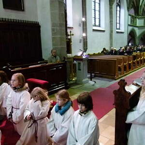 Aufnahme der Ministrantinnen