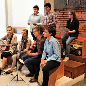 Junge Gäste gestalten Gottesdienst