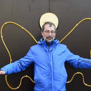 Engel-Treff auf der Landstraße