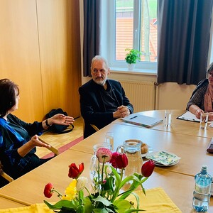 Gabriele Speletz (ehem. Betriebsrätin PRO Kaufland Linz), Bischofsvikar Willi Vieböck und Betriebsseelsorgerin Martha Stollmayer