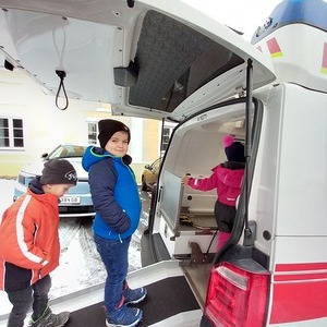 ROKO zu Besuch im Kiga