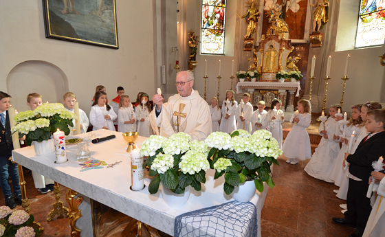 Foto: Erstkommunion 2019 in der Pfarre Kopfing
