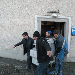 Fotos vom Übersiedeln am 3.12.2016