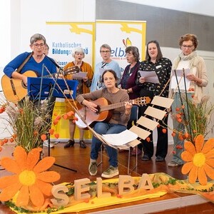 Abschluss: Gemeinsames Singen mit den SelbA-Singers