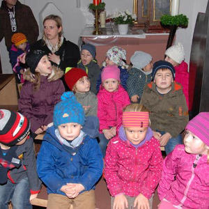 Martinsfest Kindergarten Burgkirchen