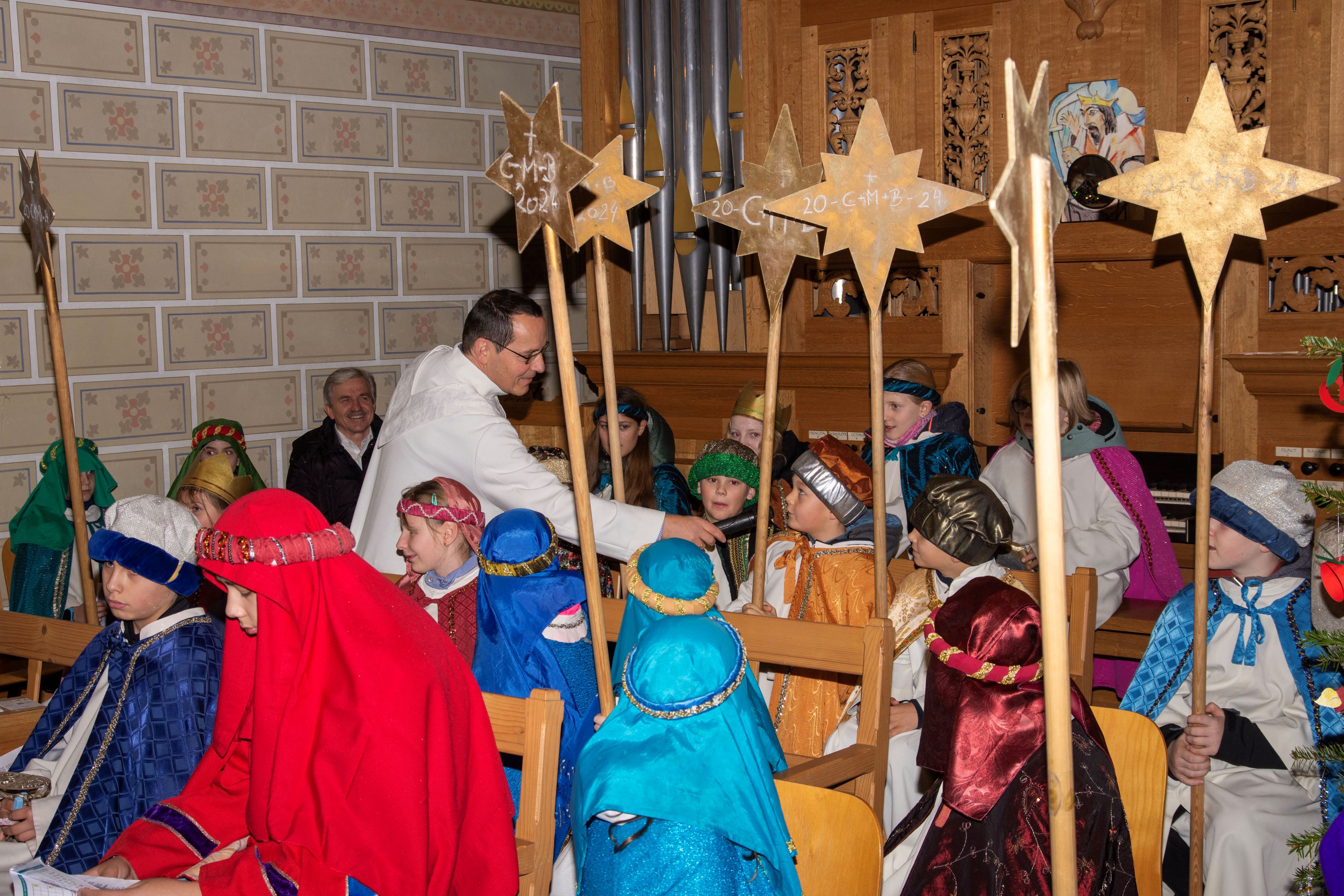 Sternsinger-Gottesdienst / © KJ Pfarrgemeinde Schönering