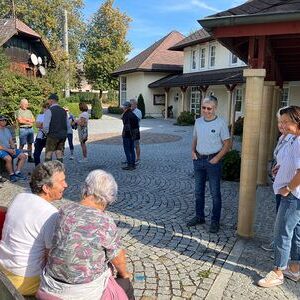 Begrüßung durch Obmann Franz Niedermayr