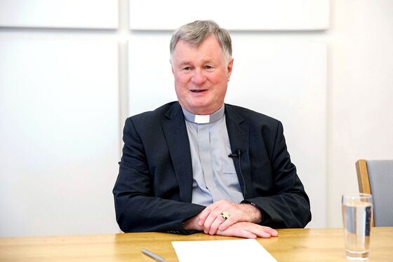 Bischof Manfred Scheuer beim Interview anlässlich seines 70. Geburtstags