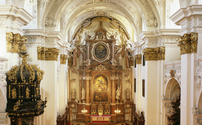 Ignatiuskirche -  Jesuitenkirche - Alter Dom - Maximilianskirche (Innenansicht)