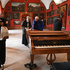 Besuch im Stift St. Florian beim Brucknerflügel