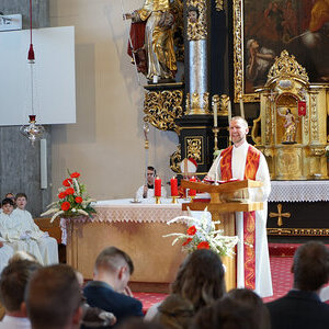 Begrüßung durch Pfarrer Christoph Buchinger       