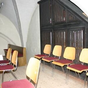 Innenraum  der Kirche vor dem Umbau