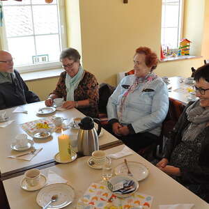 Kaffee und Kuchen von unseren Kfb Frauen