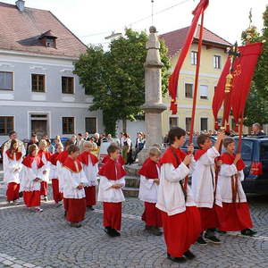 Erntedankfest mit Pfarrfoto