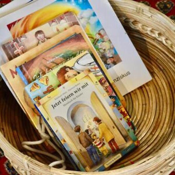 Bücherkorb für Kinder