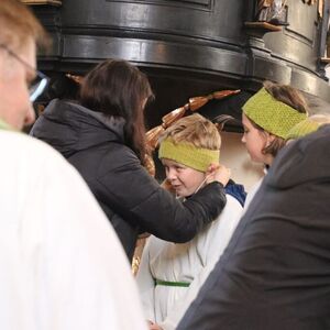 Familiengottesdienst mit Aufnahme der der neuen Ministrant*innen