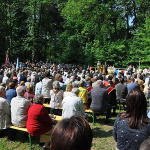 Gedenkfeier 200 Jahre Schlacht um Ebelsberg im Schloßpark