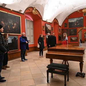 Besuch im Stift St. Florian beim Brucknerflügel