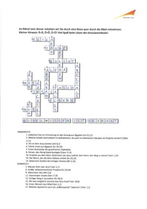 Auflösung / © Bibelwerk Linz Auflösung
