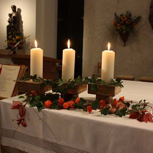 Vorbereitung zum Erntedankfest