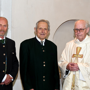 60 Jahre Mesner Josef Rossgatterer