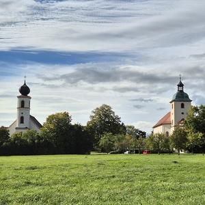 Katholische & evangelische Kirche auf dem Schlossberg 