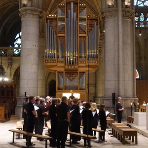 Generalprobe für den Rundfunkgottesdienst aus dem Mariendom Linz