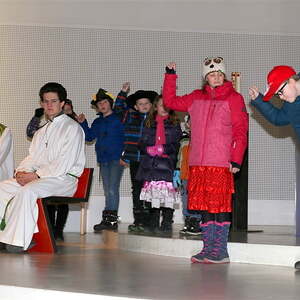 Faschingskindermesse und Pfadfinderfrühschoppen 2017