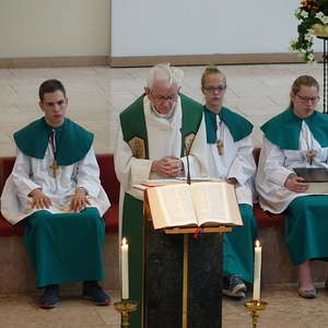 Johannes Marböck bei der Predigt