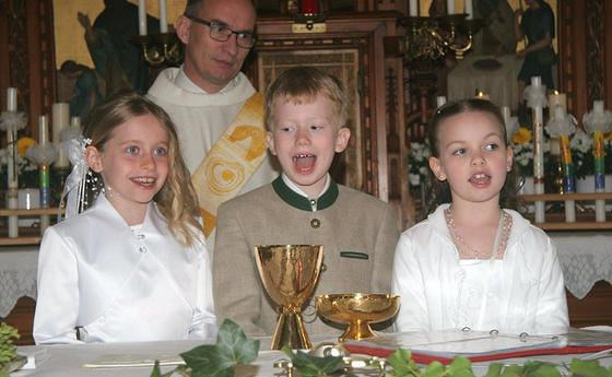 Erstkommunion in Gaflenz