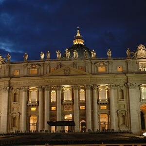 Rom - Christbaum für Papst