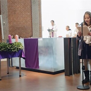 Familiengottesdienst und Miniaufnahme