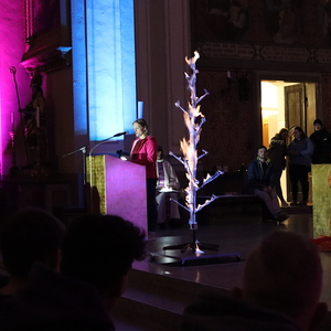 Abschluss mit symbolischem Feuer in Bad Ischl