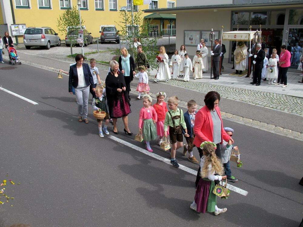 Fronleichnamsprozession Traberg 2016 / Ing. Gerhard Hofer Fronleichnamsfest Traberg 2016