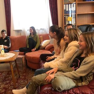 Fotos von der letzen JS-Stunde mit Nicole