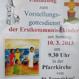 Erstkommunion - Vorstellung