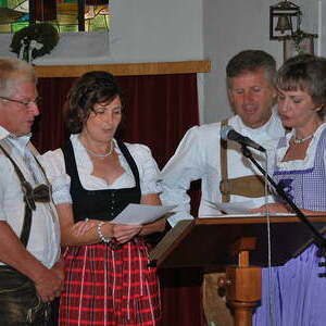 Feier der Jubelhochzeiten