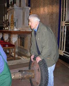 Christbaum in der Pfarrkirche