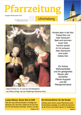 Pfarrzeitung Ostern 2020