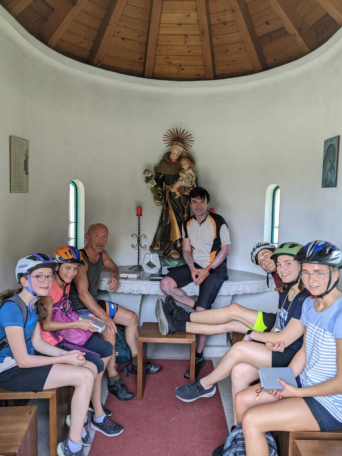 Spiri Biking rund um die Pfarrgemeindegrenzen / © Firmvorbereitungsteam Alkoven-Schönering