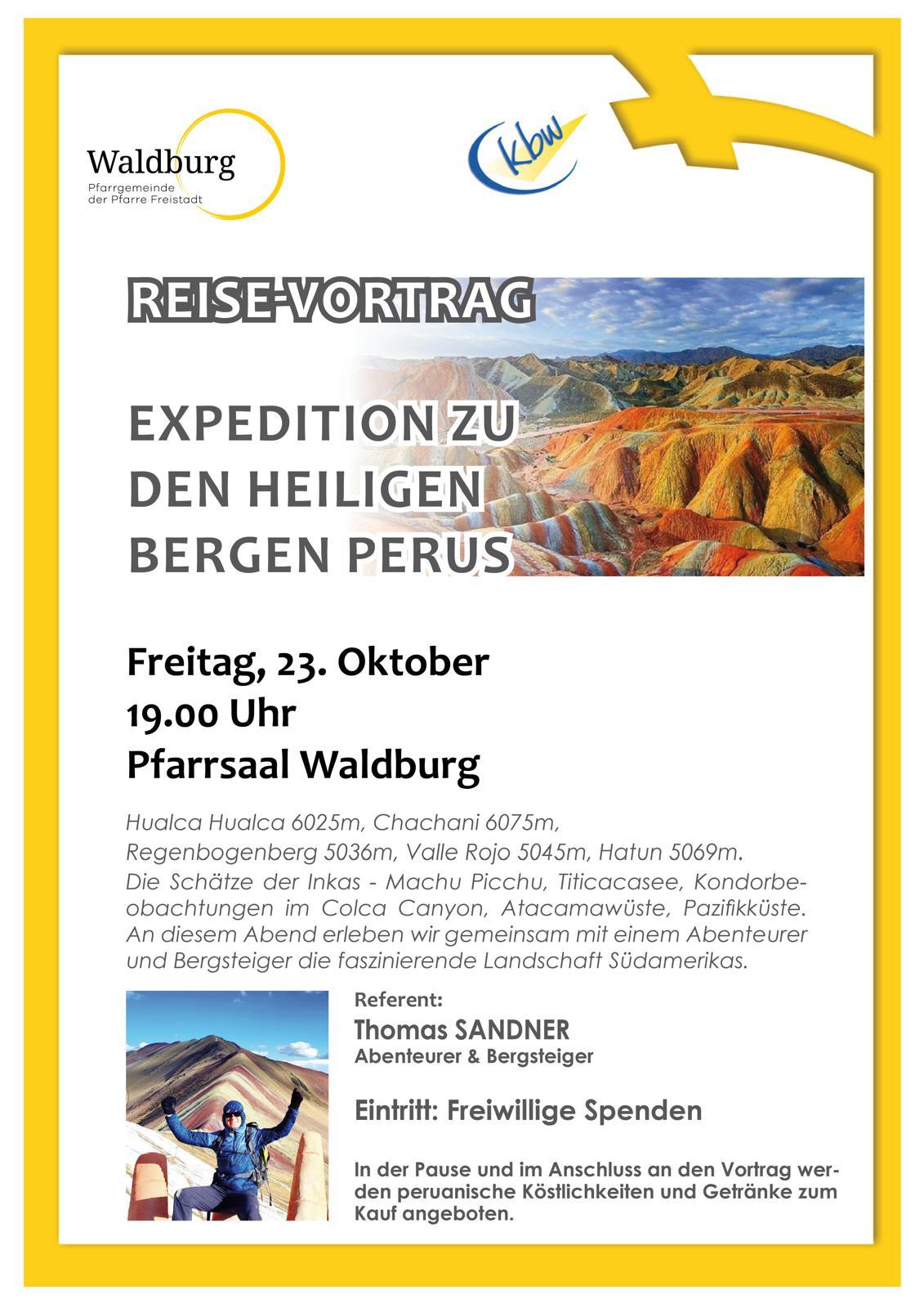 Reisevortrag / ©KBW Waldburg Reisevortrag
