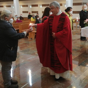 Sendung der Caritas-Haussammlerinnen