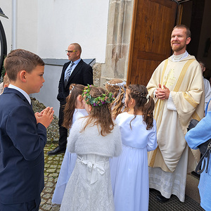 Pfarrer Christoph freut sich auf die Kinder