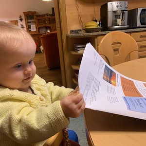 Beim Lesen des Pfarrblattes