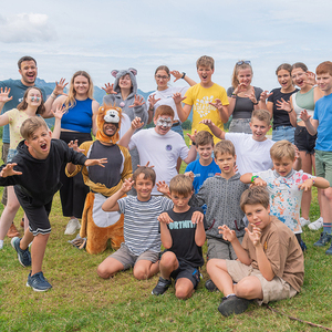 Die Gruppe am Jungscharlager 2023