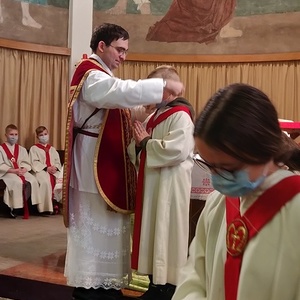 Aufnahme  der Ministranten 26.12.20